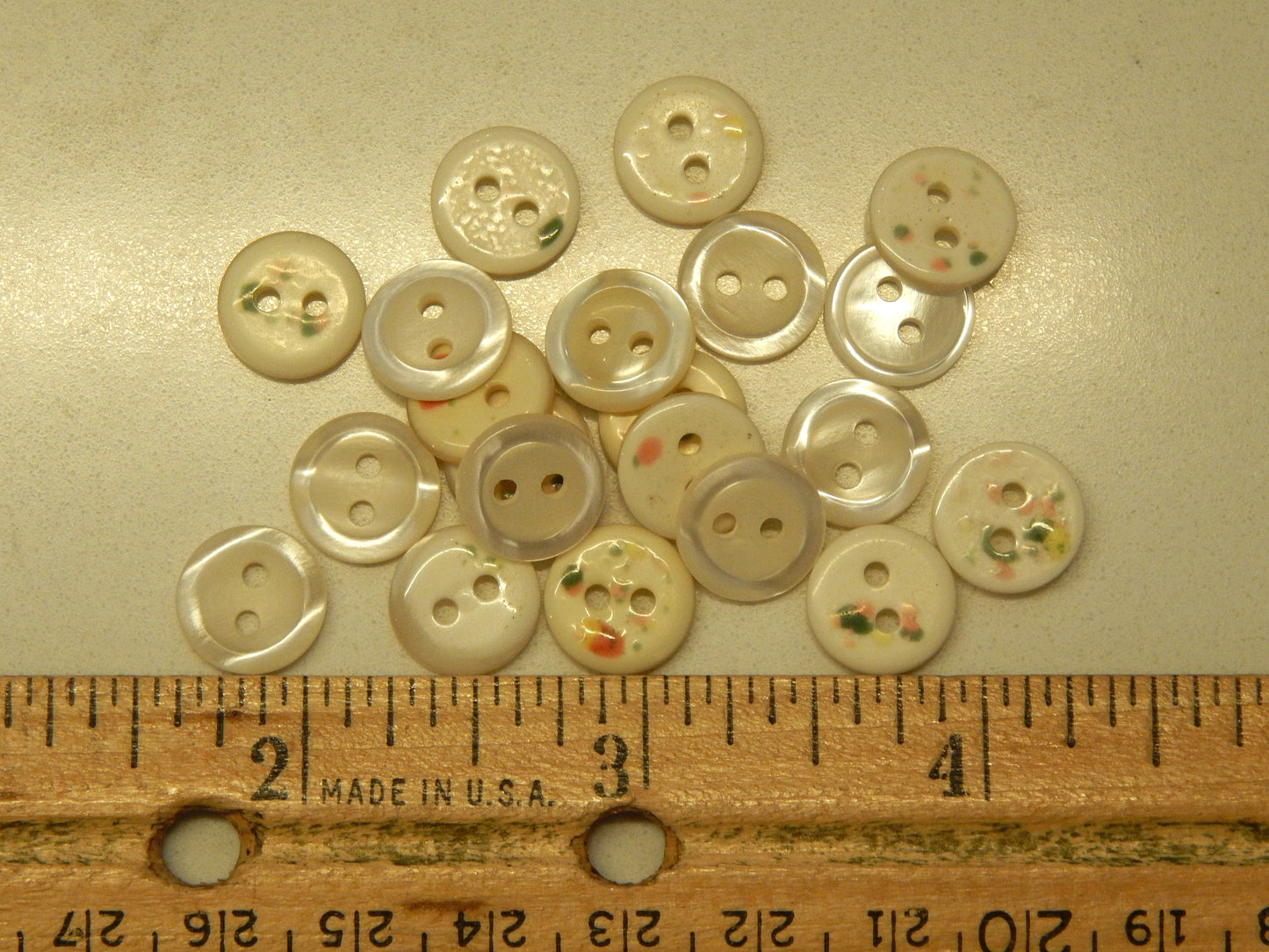 Garden Confetti Buttons