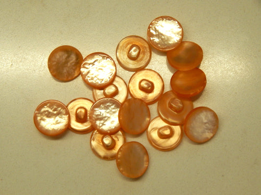 Peachy Opal Buttons