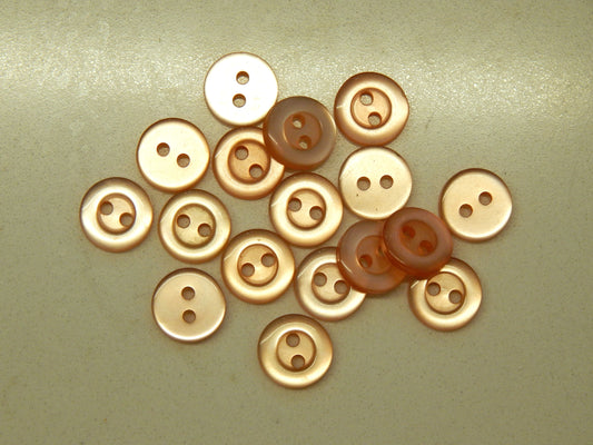 Glassy Pink Buttons