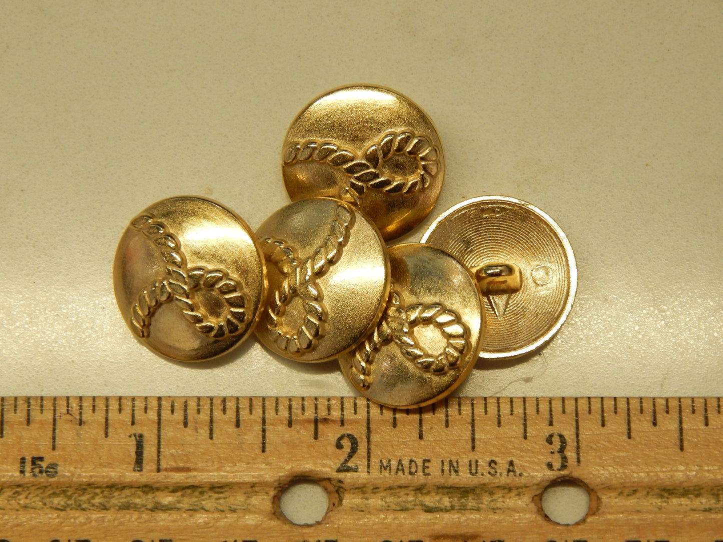 Gold Rope Buttons
