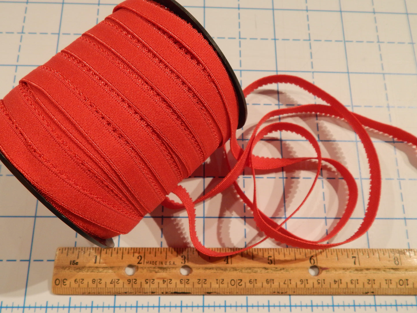 Picot Elastic 1/2" - Multiple Colors - By the Yard