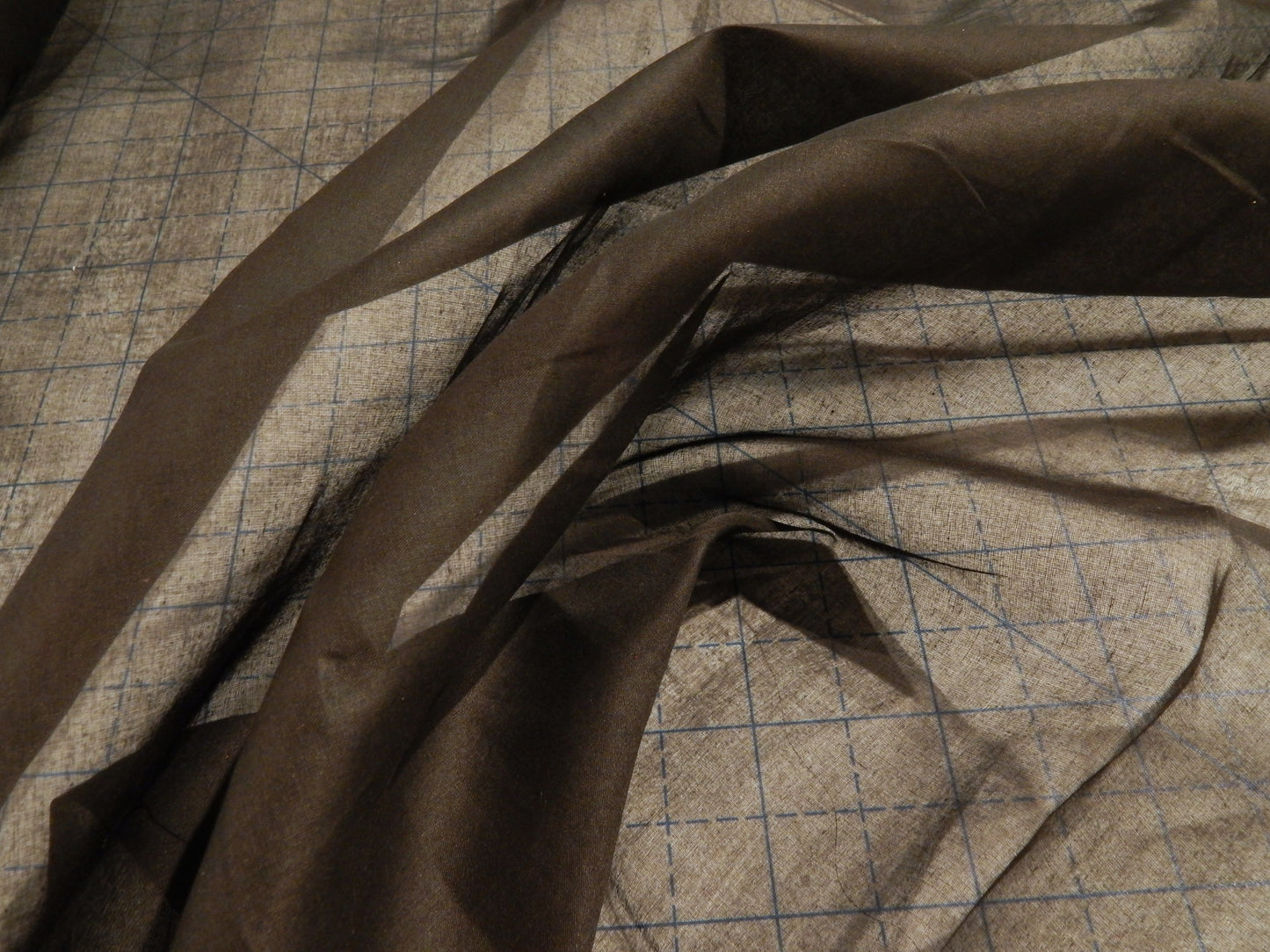 black cotton/silk organdy