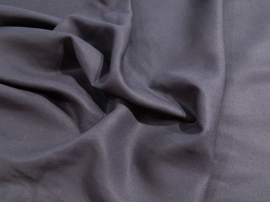 Navy Rayon Twill