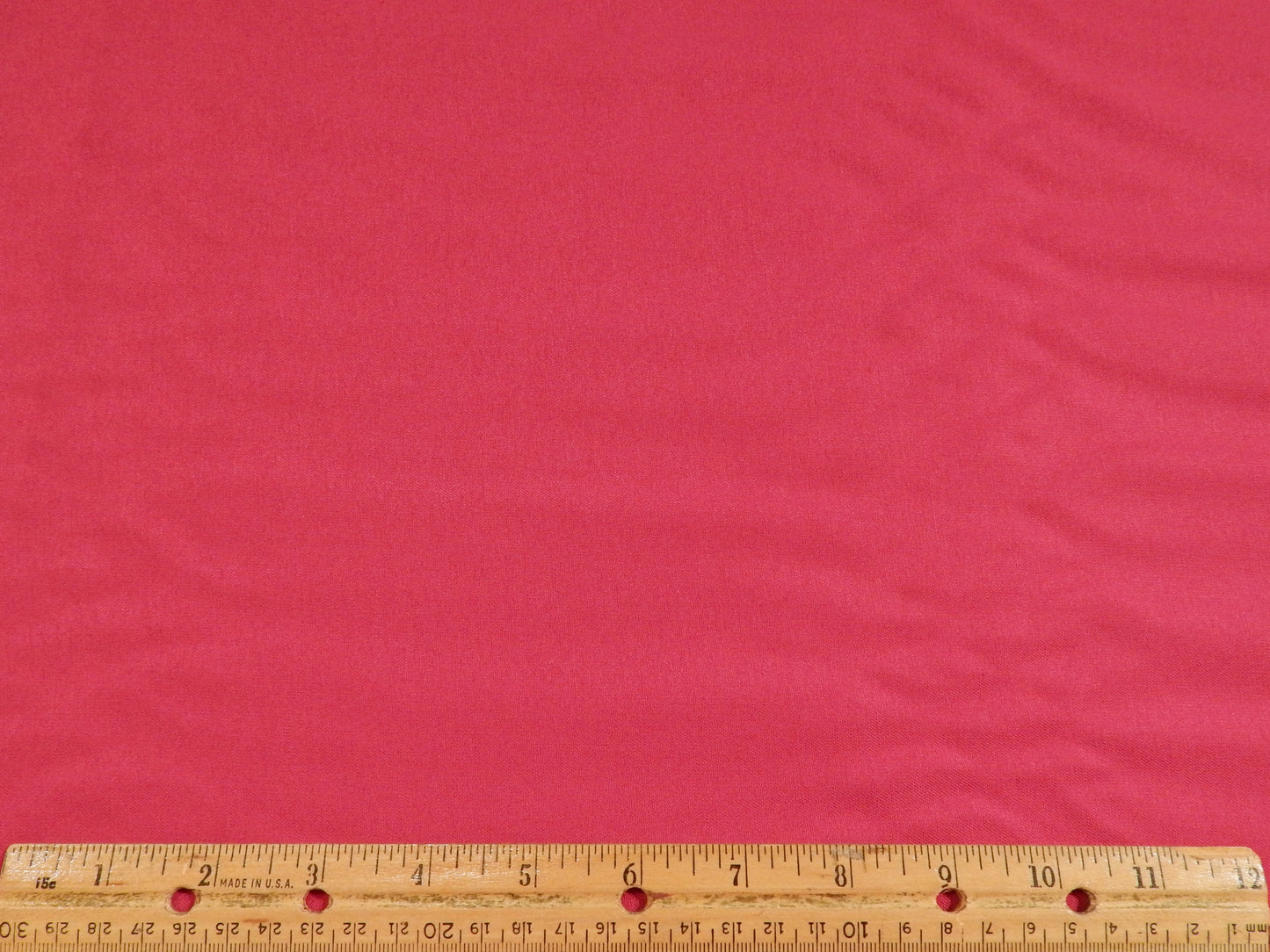 Lipstick Pink Rayon Gaberdine