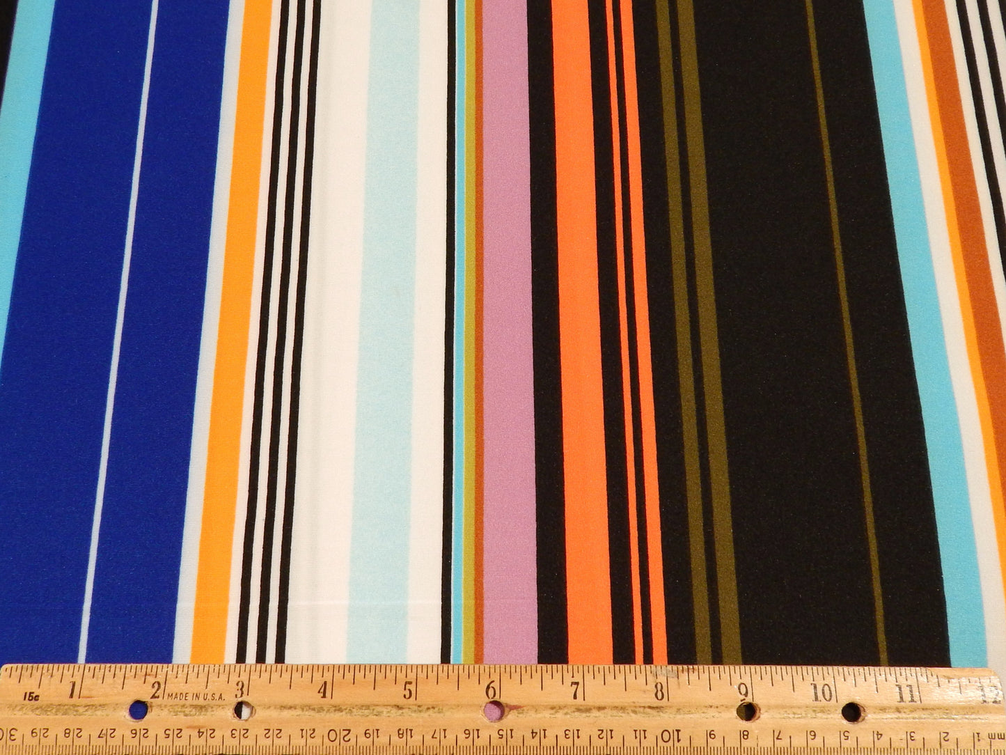 Stellar Striped Multicolored Jersey Knit