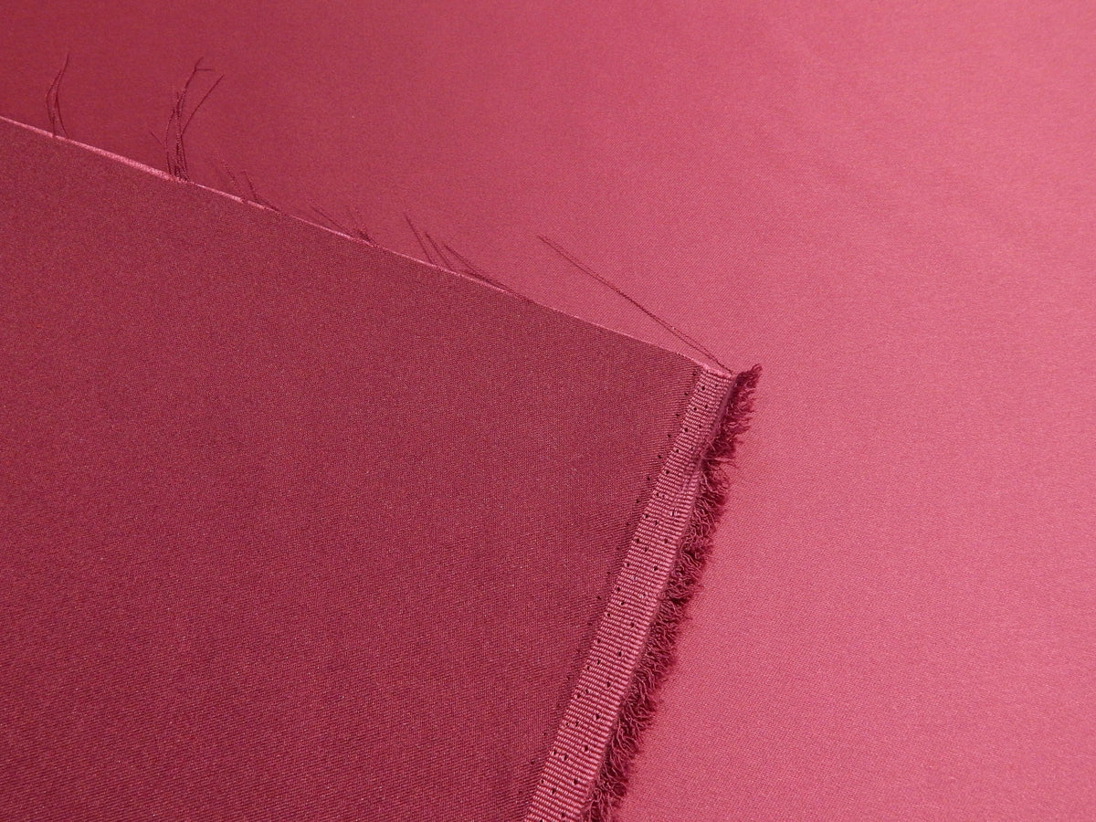 Fabric Raspberry Compound Dark Raspberry Stretch Satin Fabric - REMNANT SALE – Legacy Fabrics