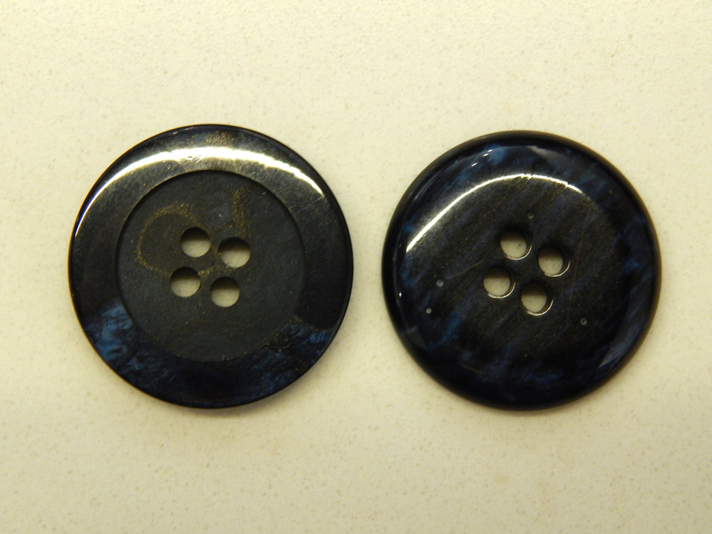 Marbled Dark Blue Buttons