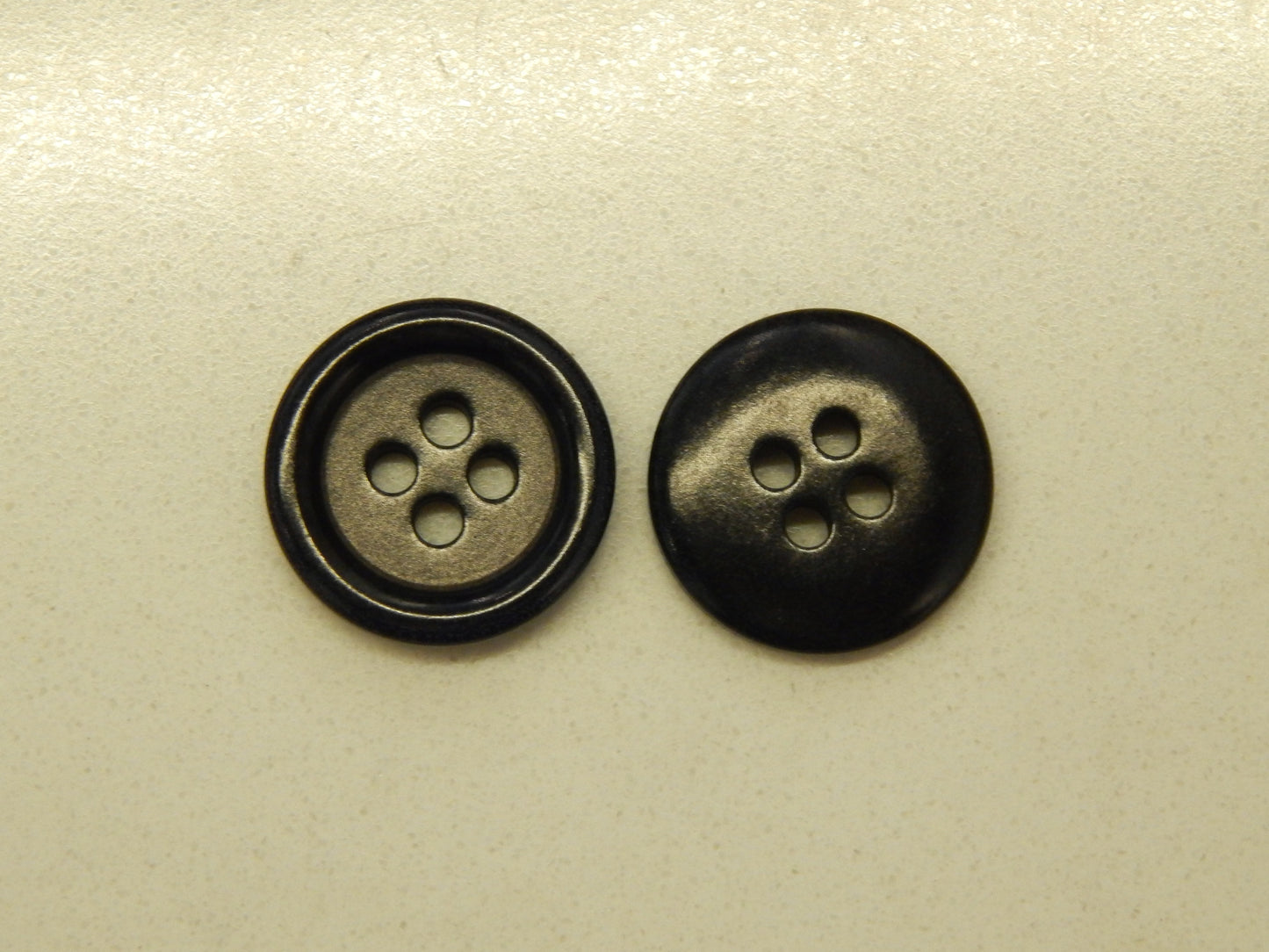 Darkest Navy Corozo Buttons