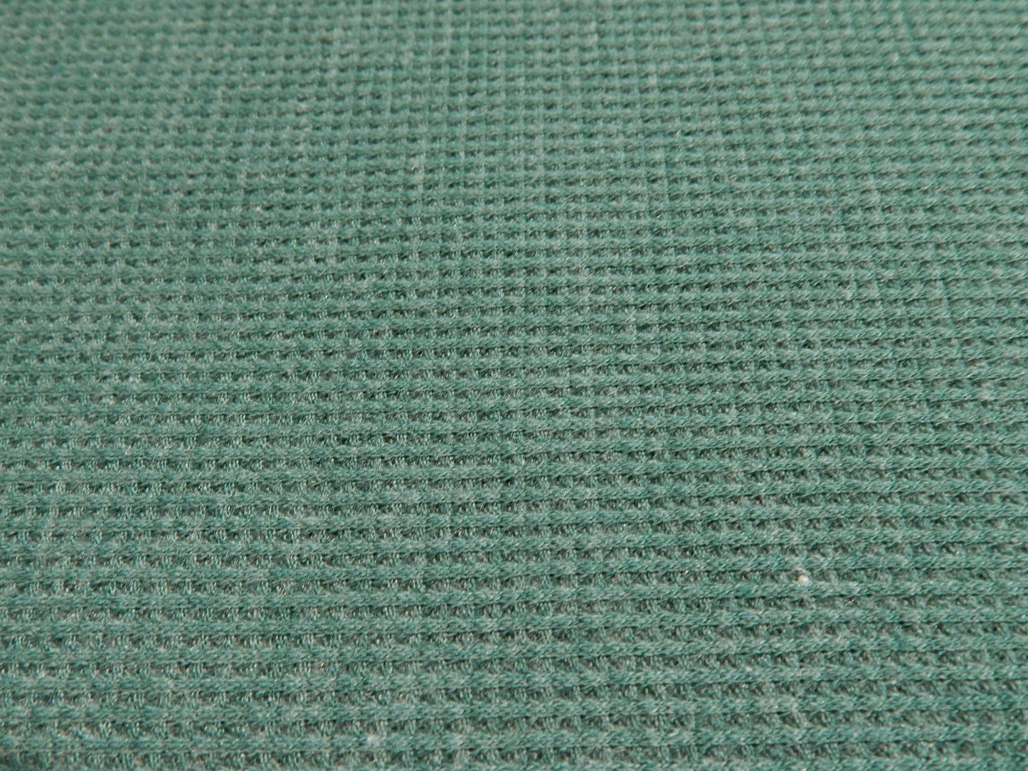 Teal Thermal Waffle Knit