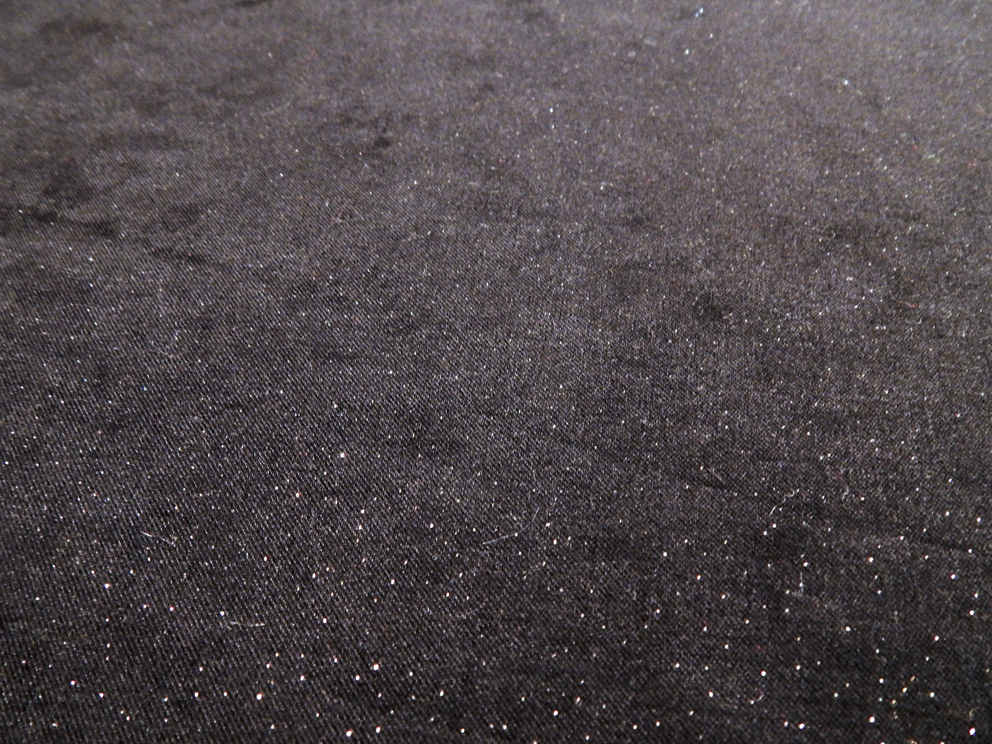 Black Glitter Moleskin