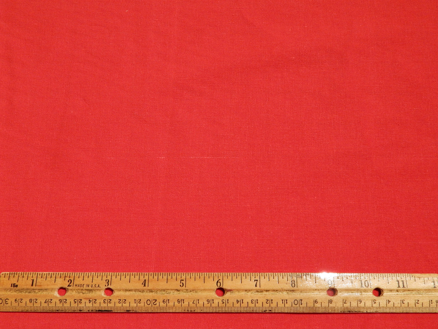 Red Stretch Linen