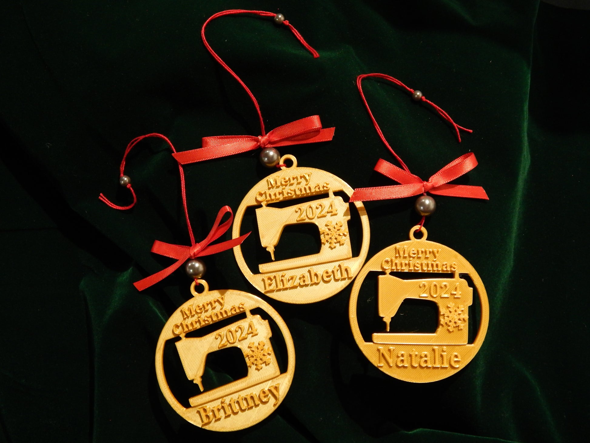 custom sewing christmas ornaments