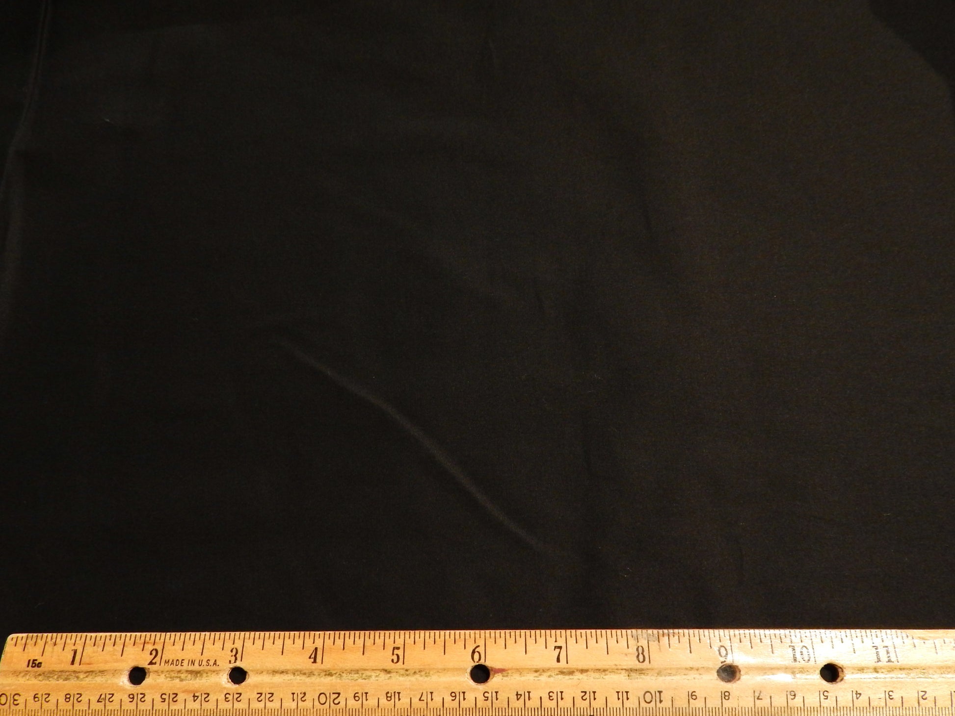 black shirting fabric