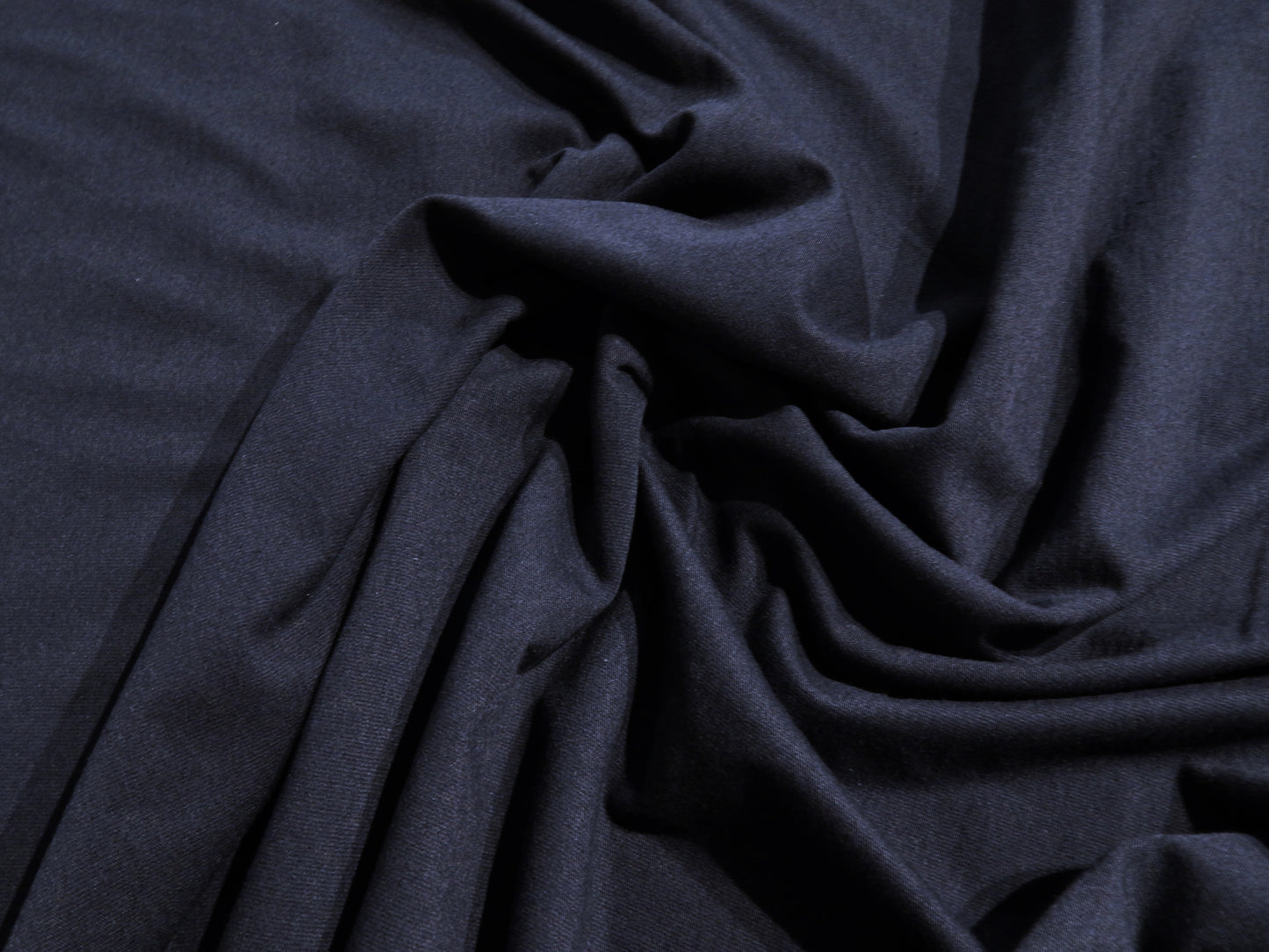 dark navy 100% cotton made in america jersey knit fabric