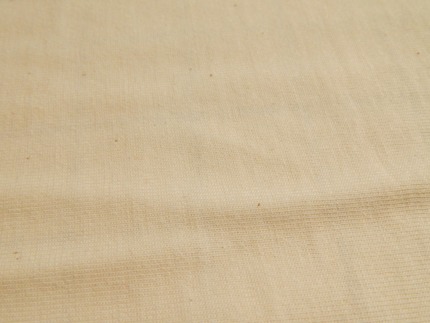 unbleached white cotton jersey sustainable and made in the usa