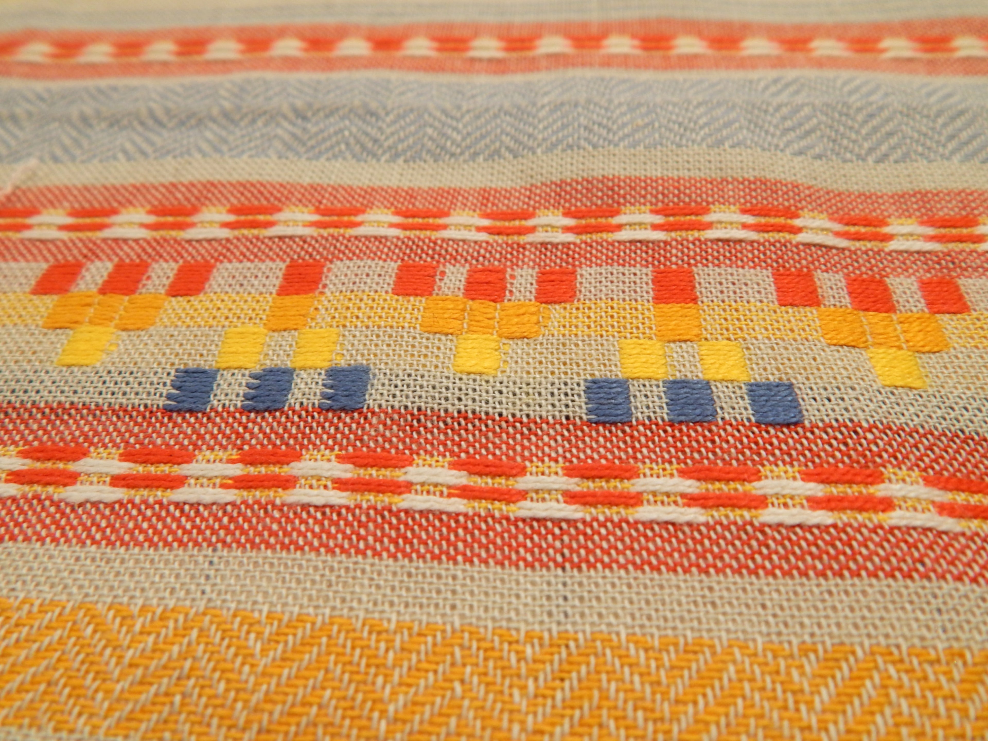 sunset stripes woven shirting pants fabric