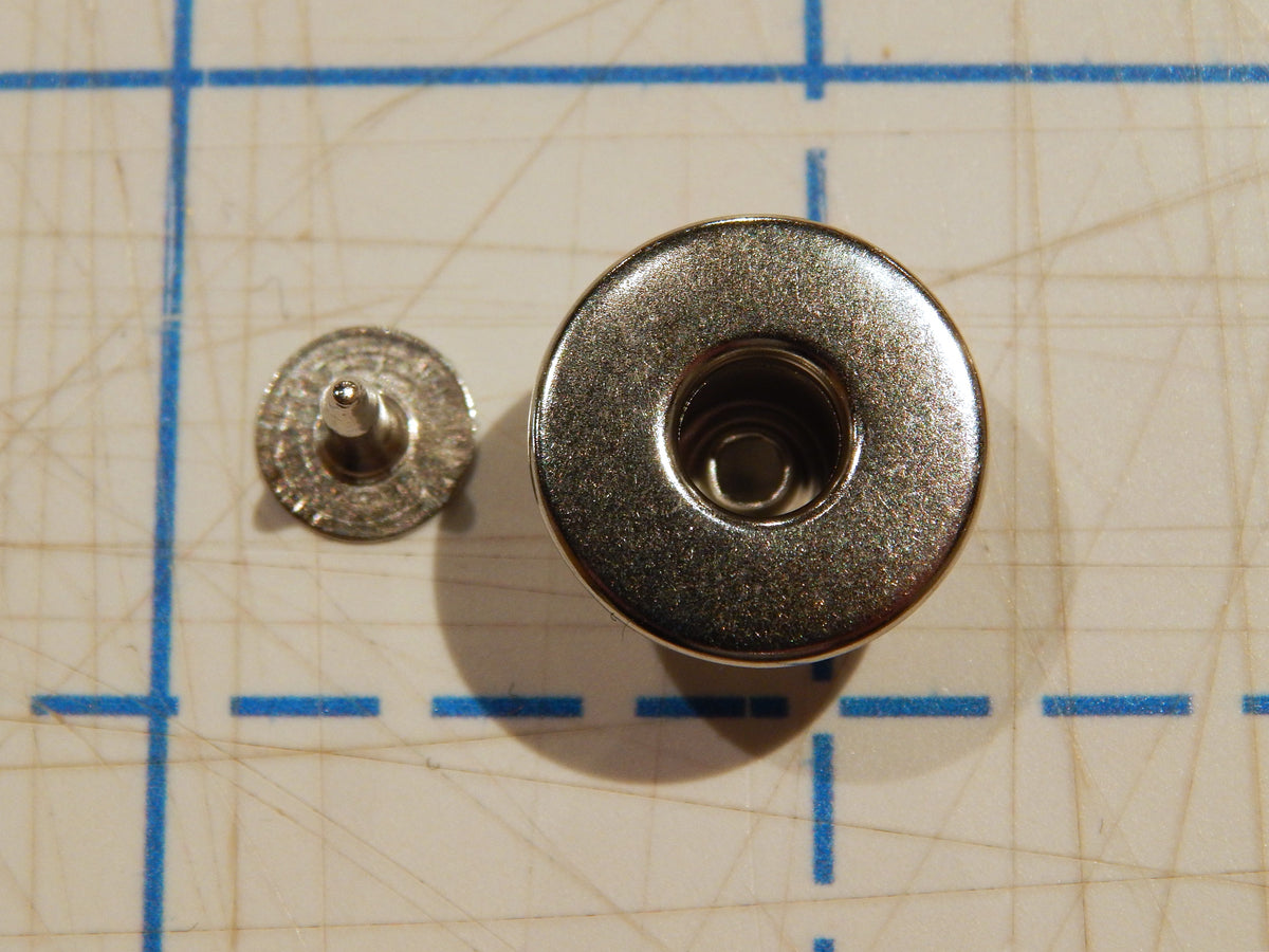 Button Fabric Rivet Silver Jeans Center Hole Rivet Button – Legacy Fabrics