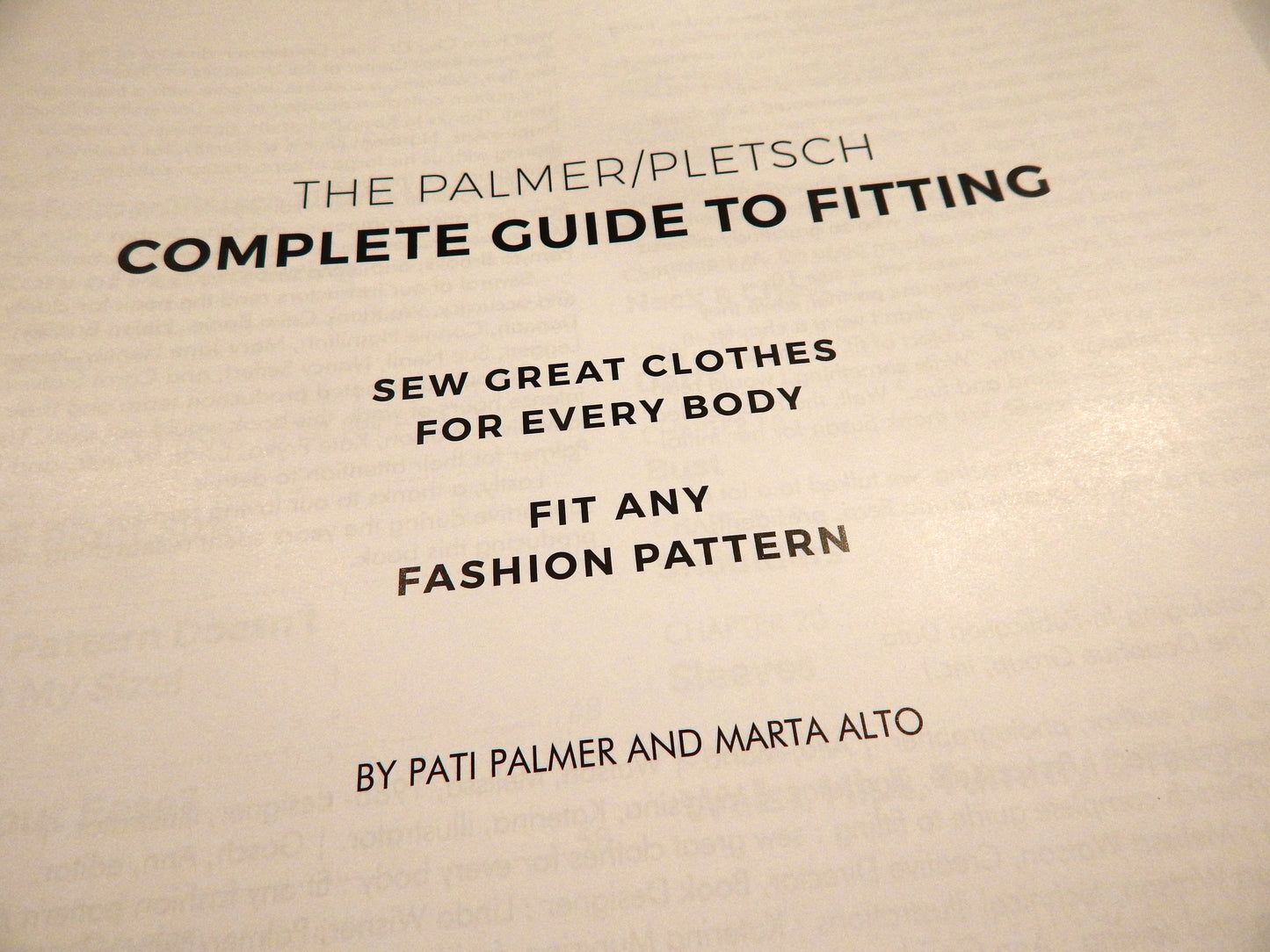 Palmer/Pletsch Complete Guide to Fitting Book by Pati Palmer & Marta Alto