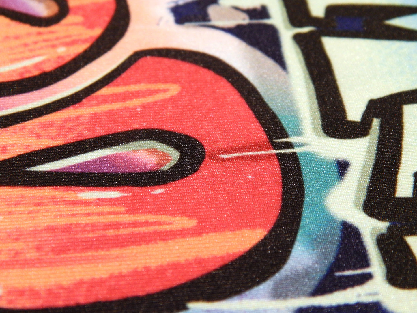 Graffiti Pop Swim/Activewear Knit