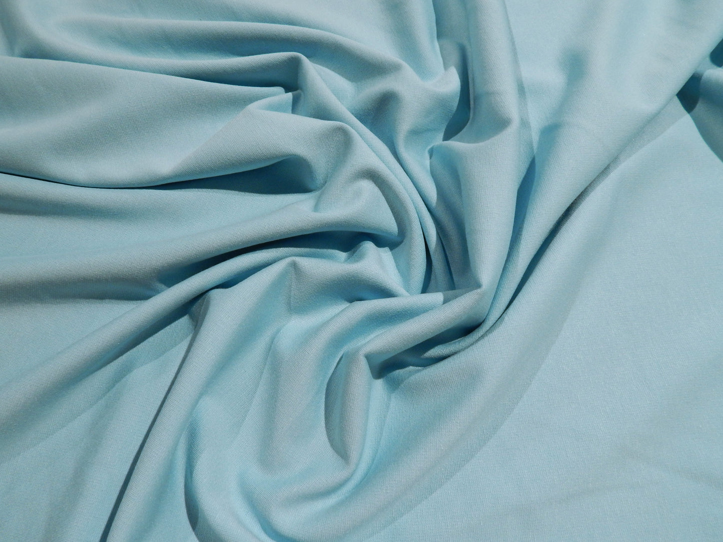 Light Blue Rayon Ponte de Roma