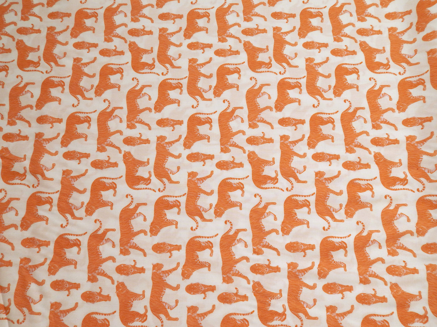 Pieces of India: Bengal Tigers - Rayon Challis - Paintbrush Studios