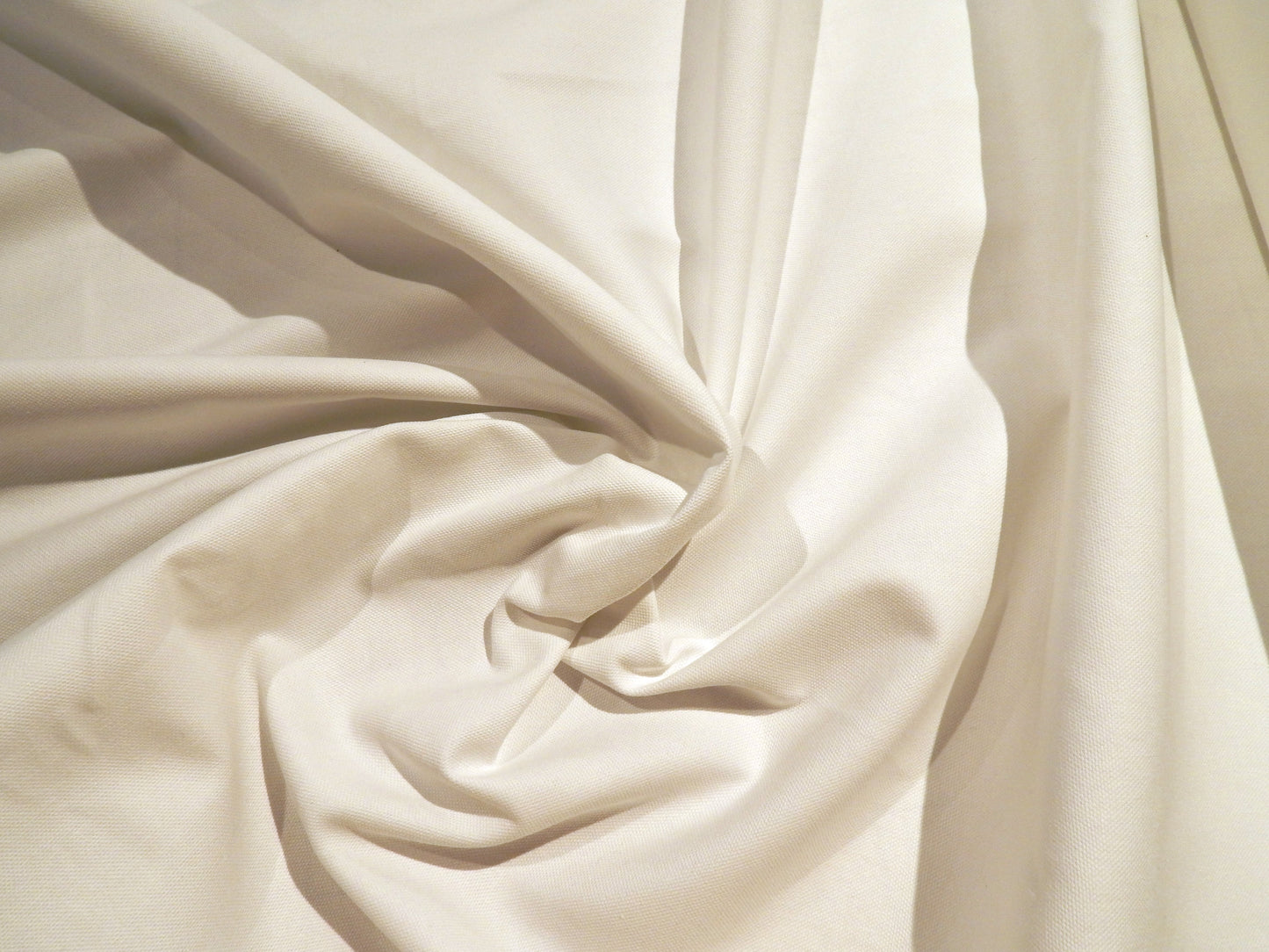 White Heavy Weight Cotton Canvas