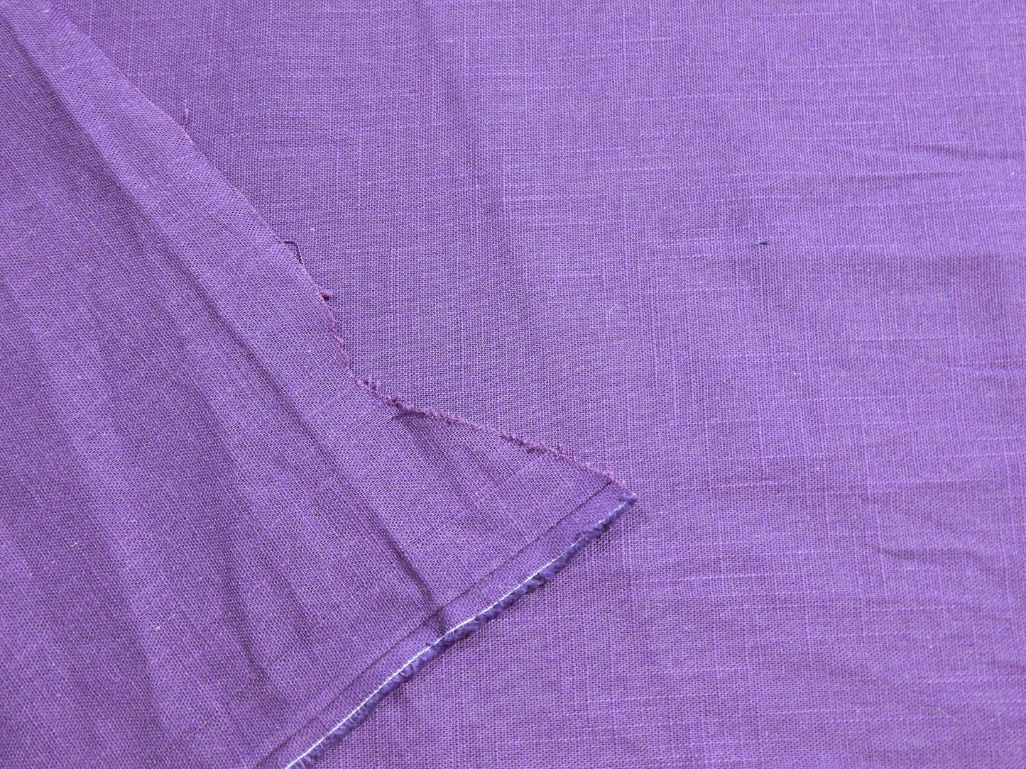 Renaissance Fair Purple Linen Fabric