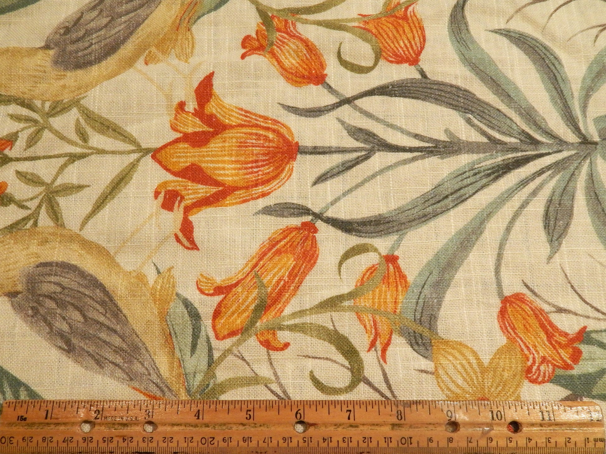 Medium-Weight Printed Linen