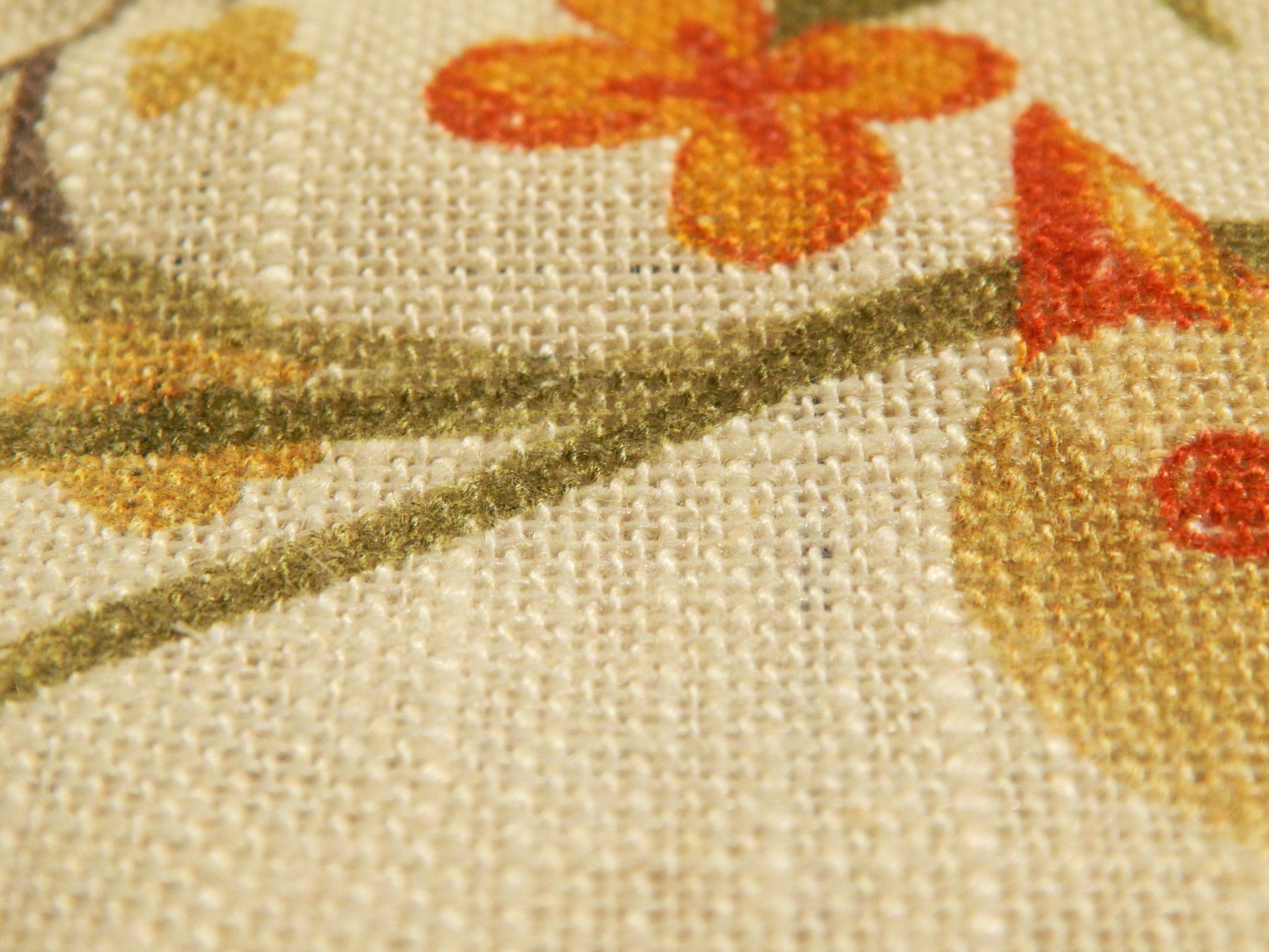 Muted Earth-Toned Linen