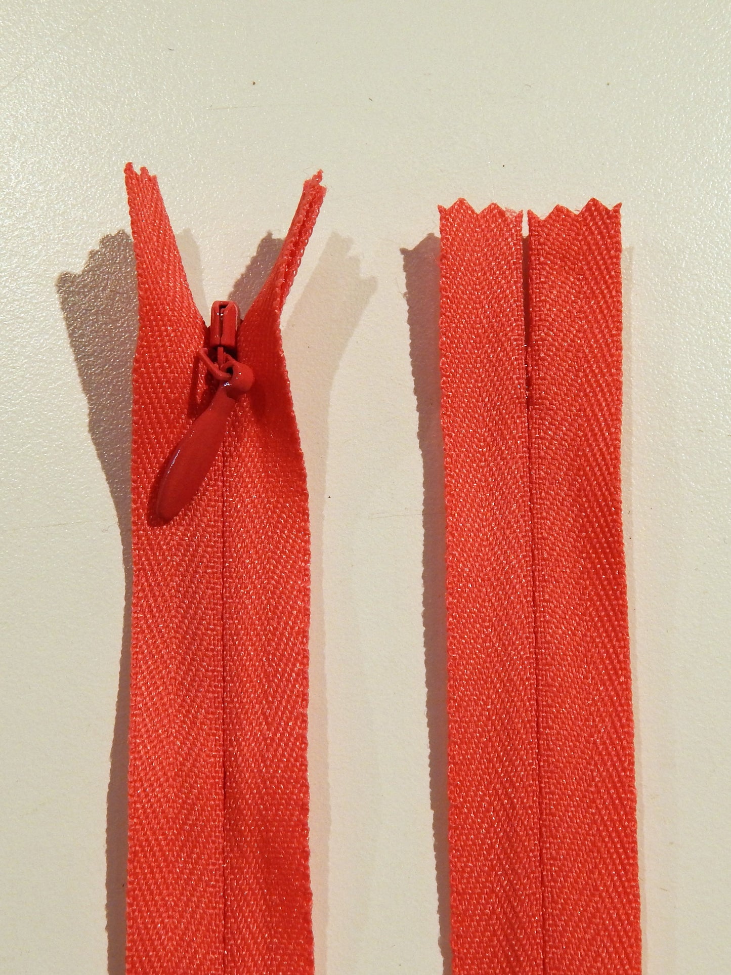 Invisible Nylon Zippers