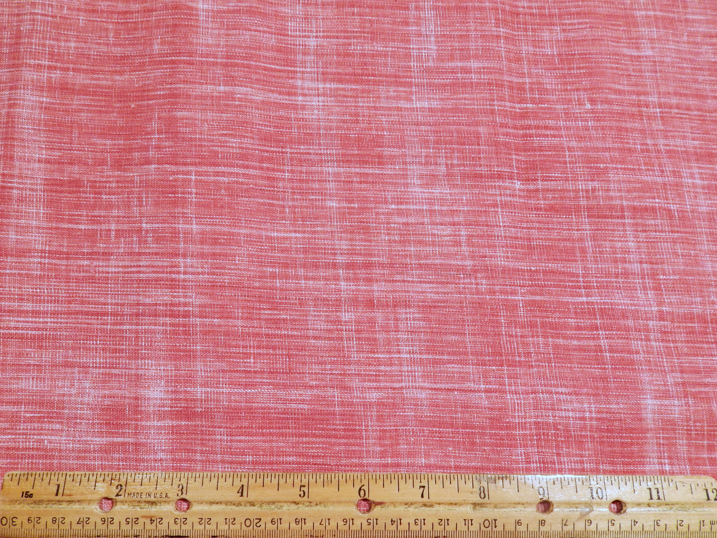 Dark Mauve Slubby Cotton - Hand Dyed and Woven in India