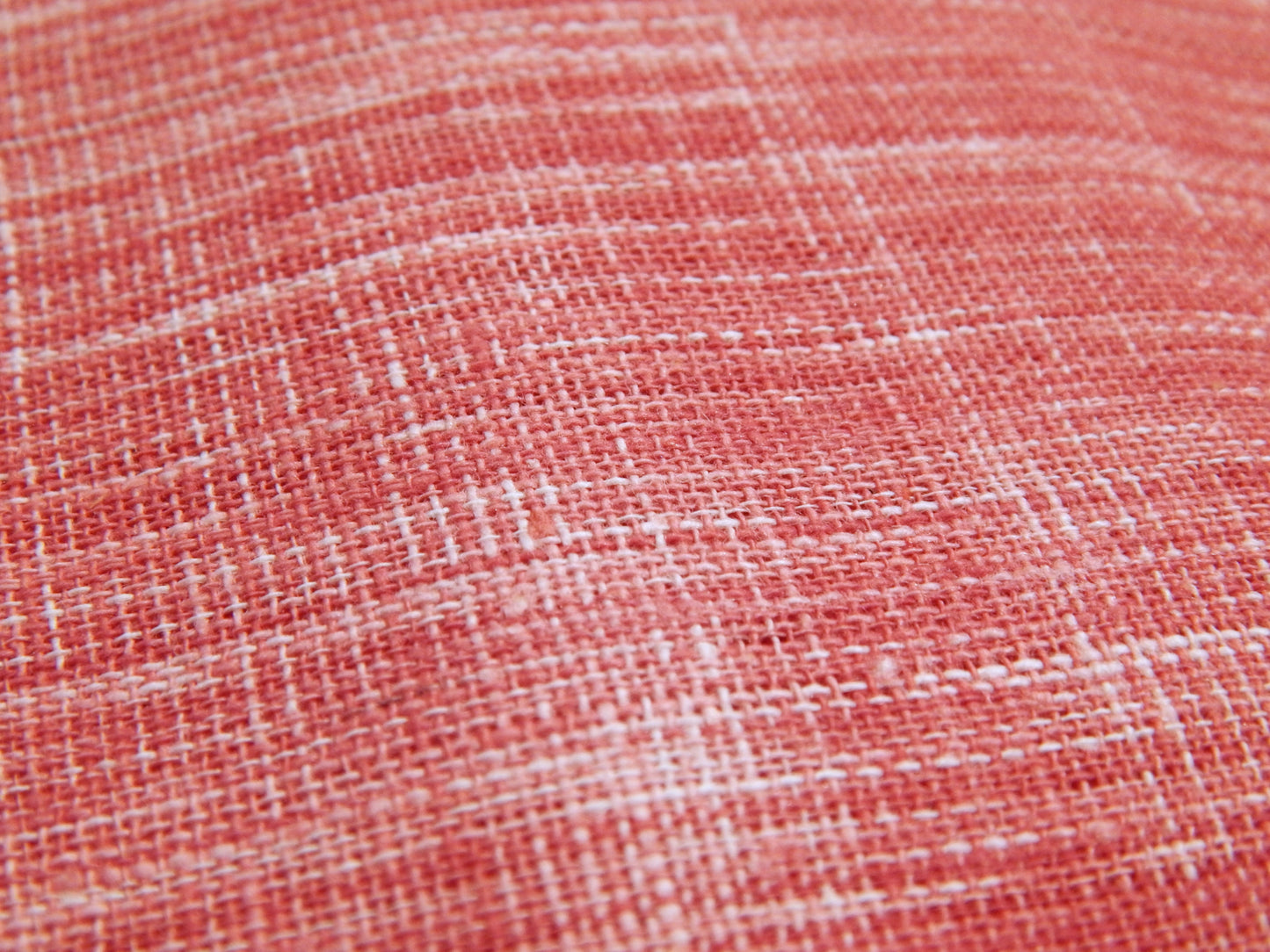 Dark Mauve Slubby Cotton - Hand Dyed and Woven in India