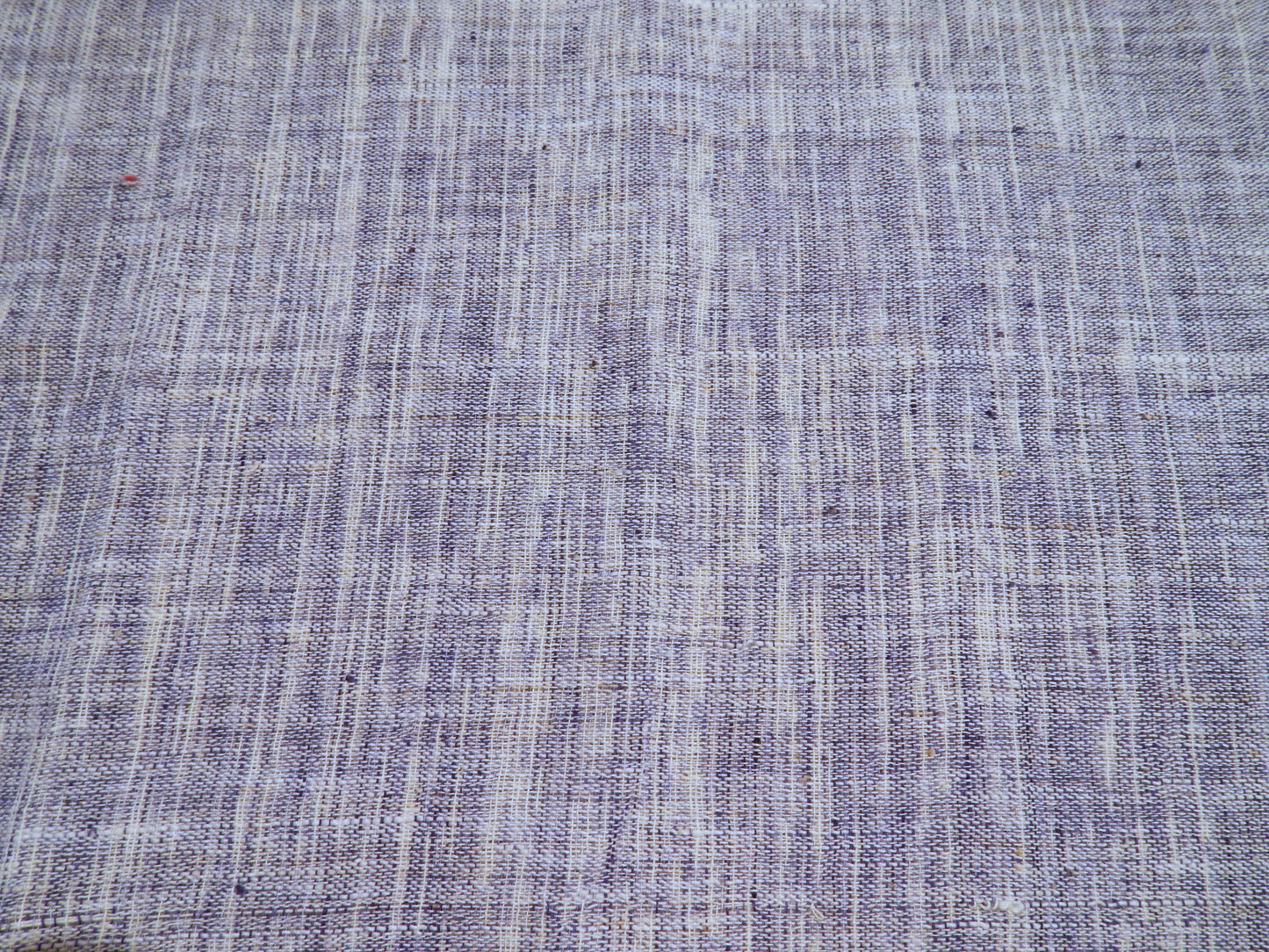 Denim Blueberry Slubby Cotton - Hand Dyed and Woven in India