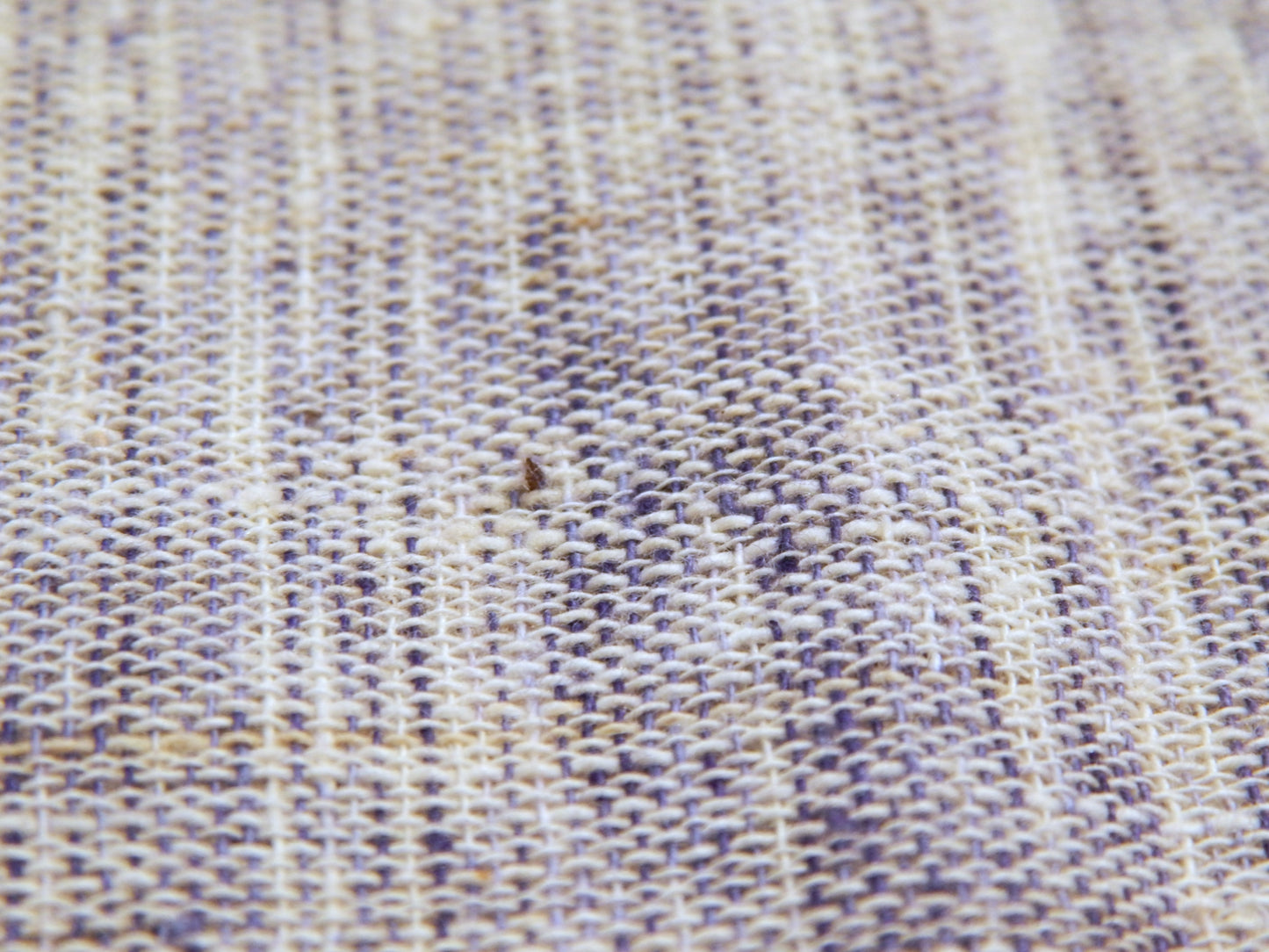 Denim Blueberry Slubby Cotton - Hand Dyed and Woven in India