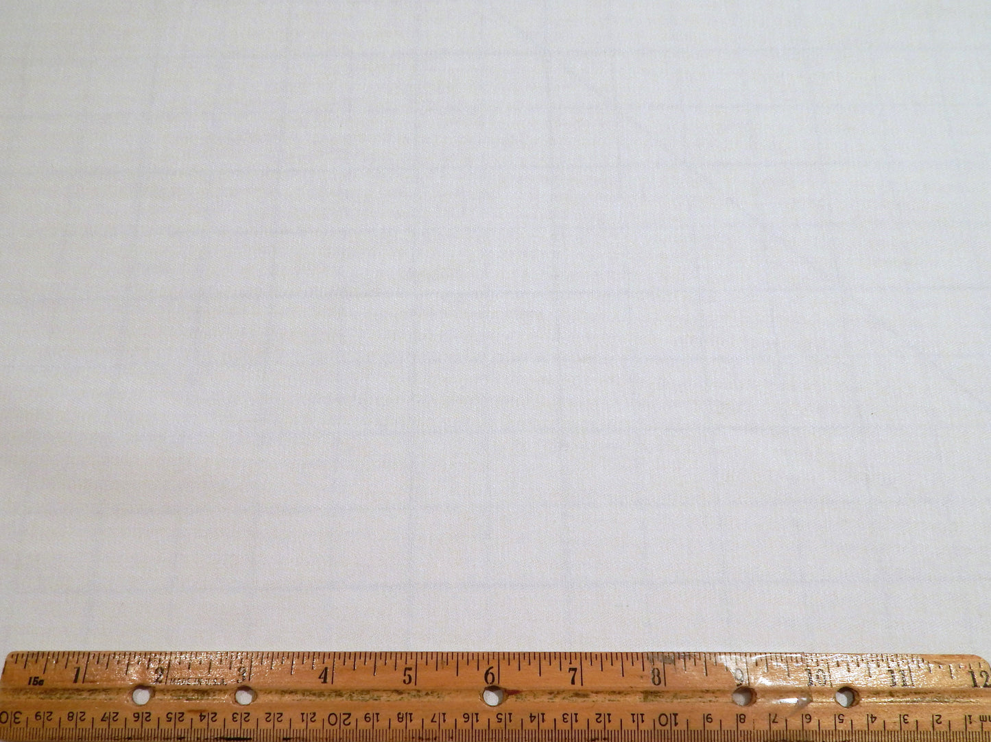 White Venetian Herringbone Coutil Twill - Prepared For Dye