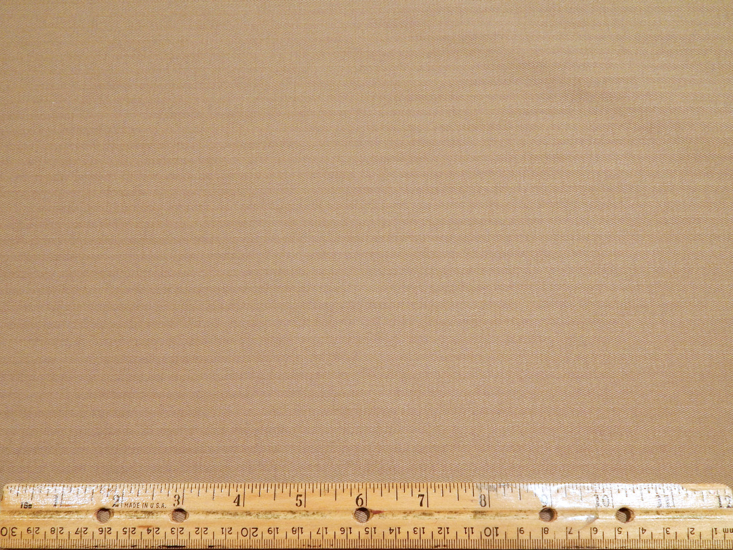 Light Khaki Venetian Herringbone Twill