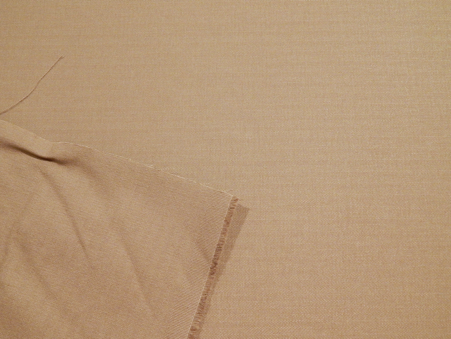 Light Khaki Venetian Herringbone Twill