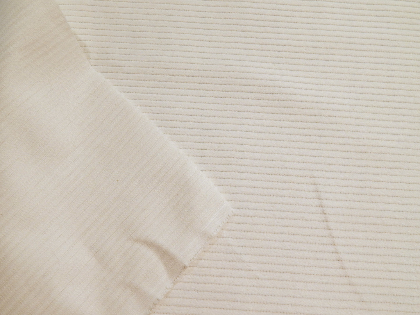 Ivory Cotton Corduroy - 6 Wale
