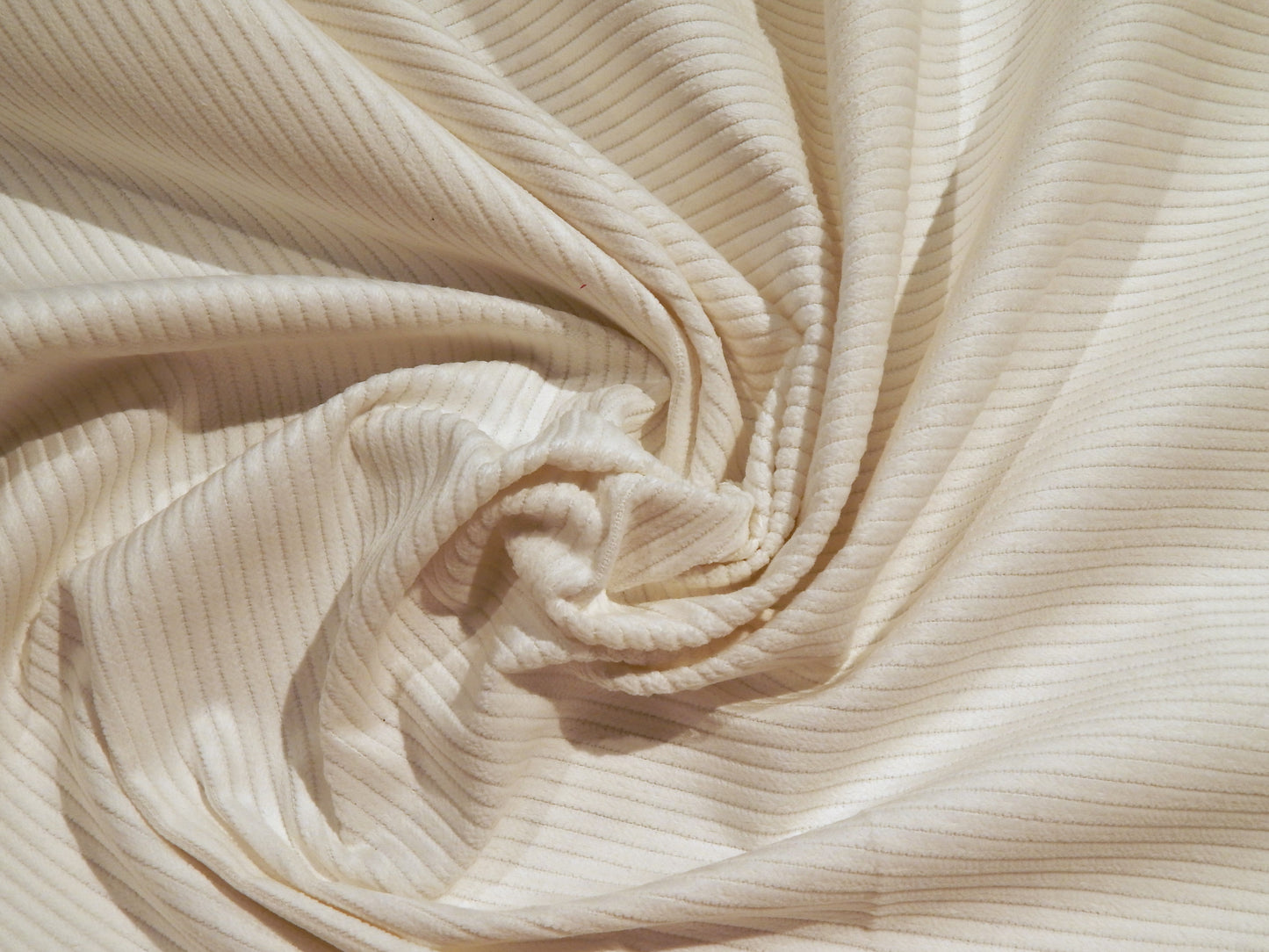 Ivory Cotton Corduroy - 6 Wale