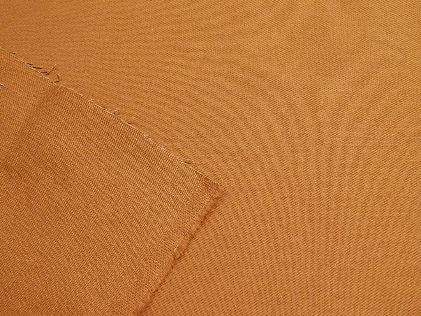 Rust Brushed Bull Denim