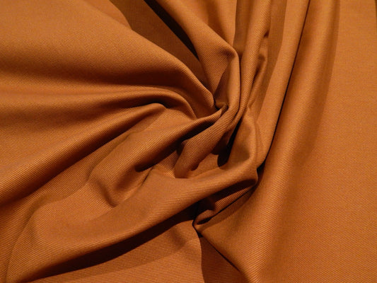 Rust Brushed Bull Denim