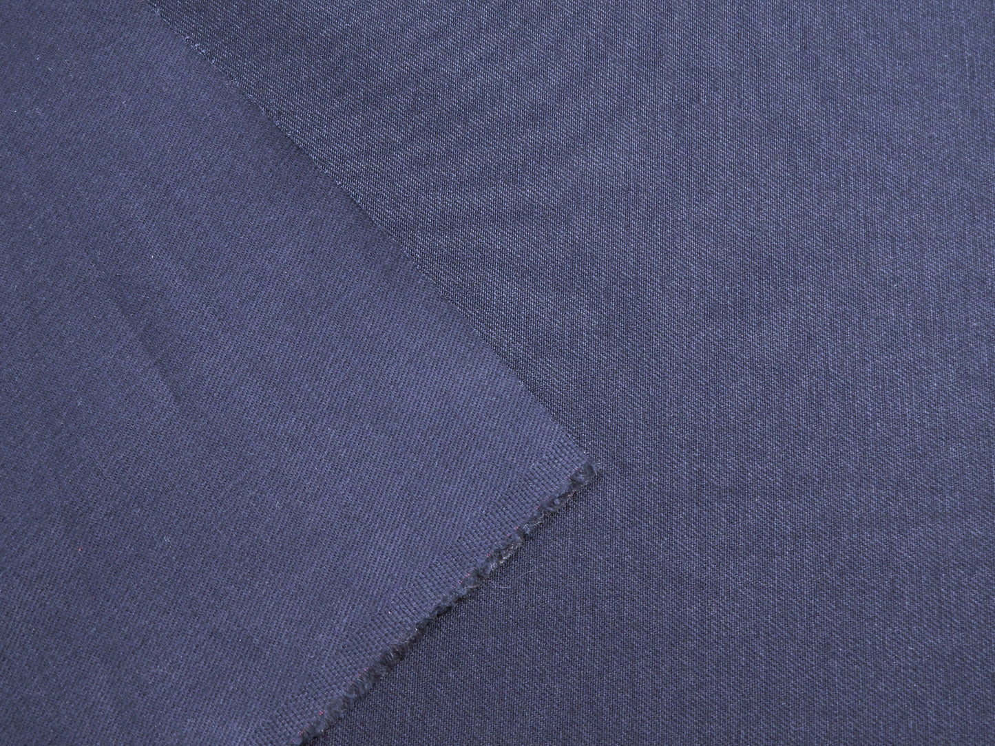 Navy Brushed Bull Denim