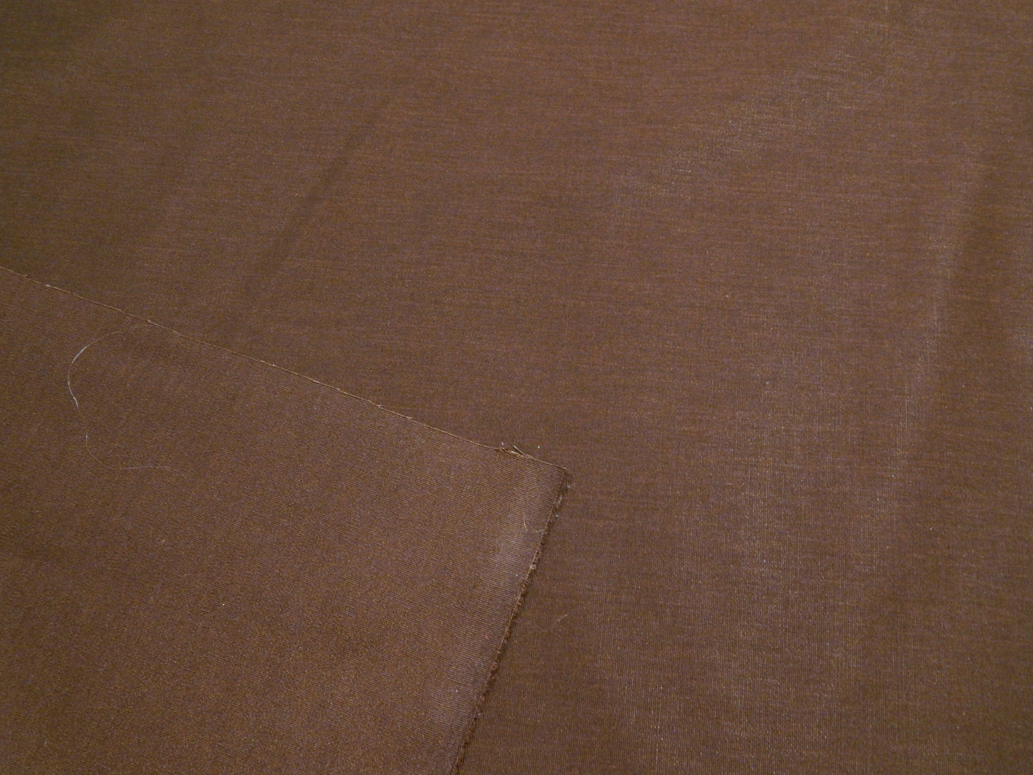 Dark Brown Poplin