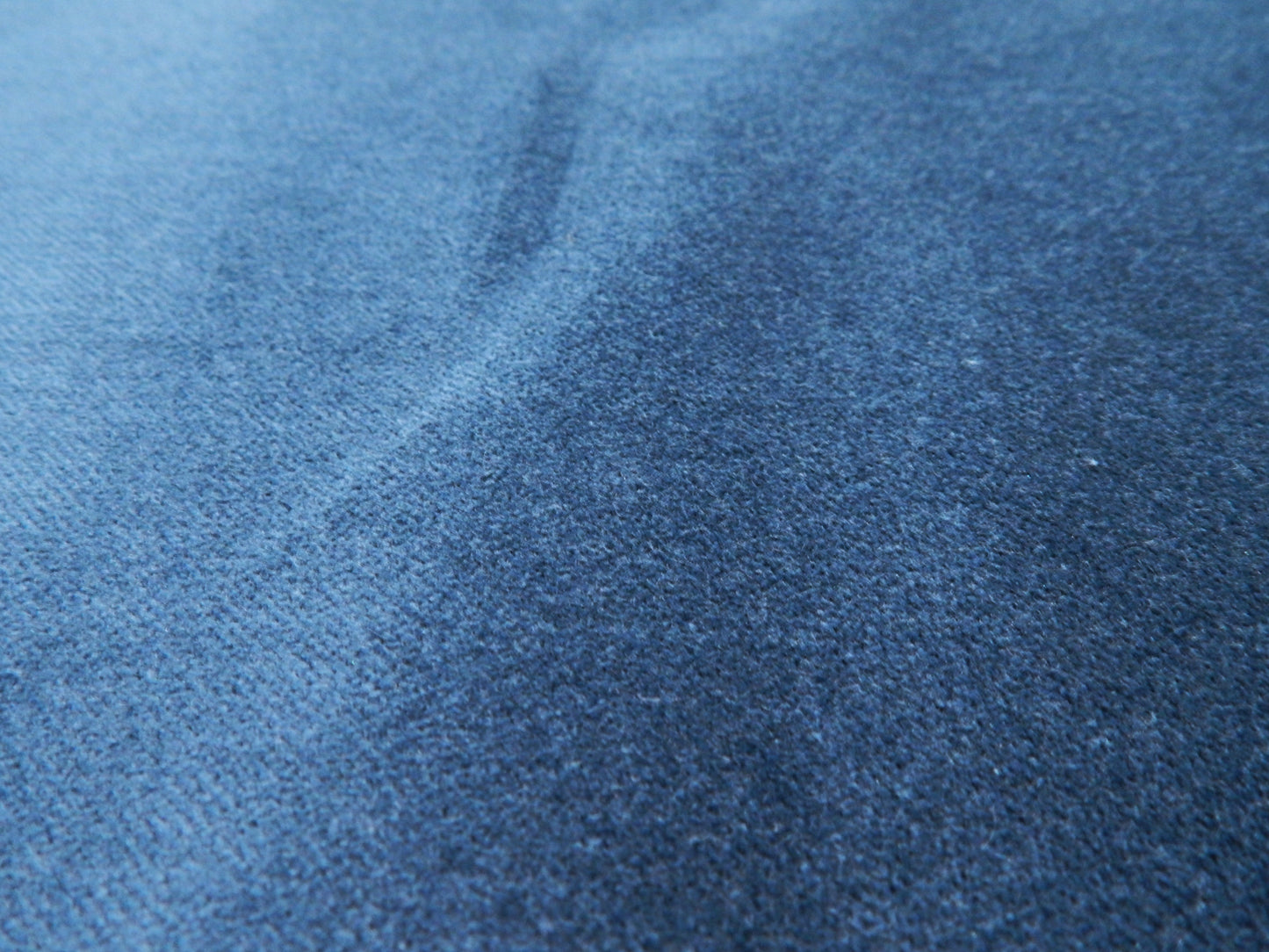 Peacock Teal Cotton Velveteen - REMNANT SALE