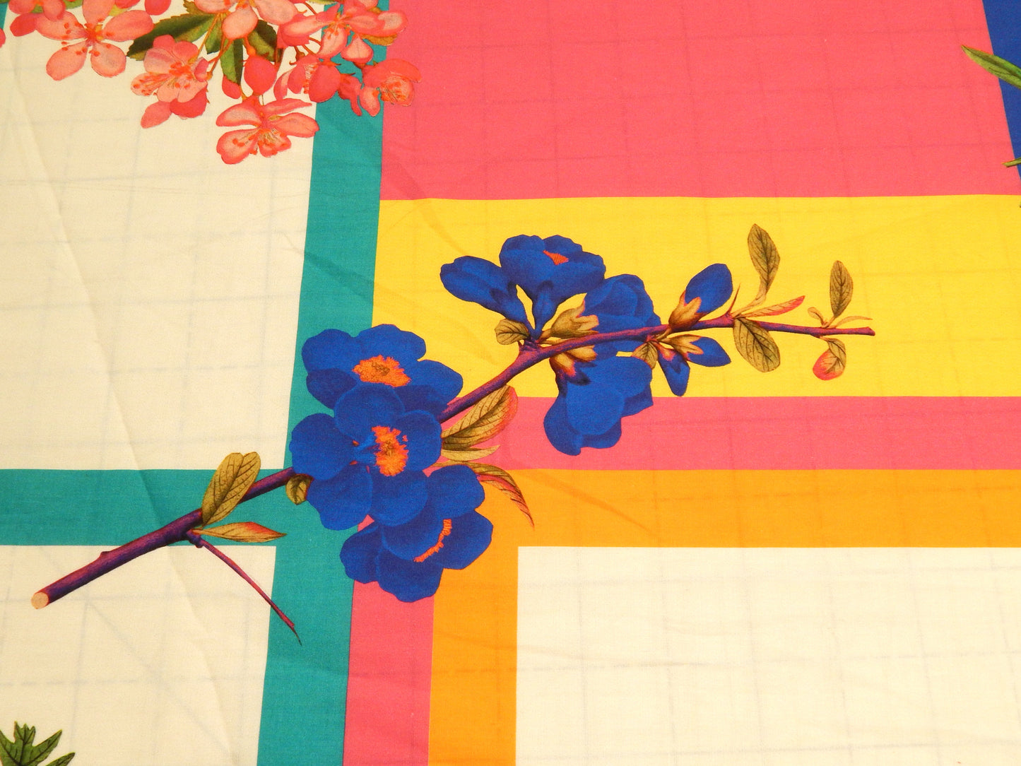 Flowers in Art Major Stretch Cotton Sateen