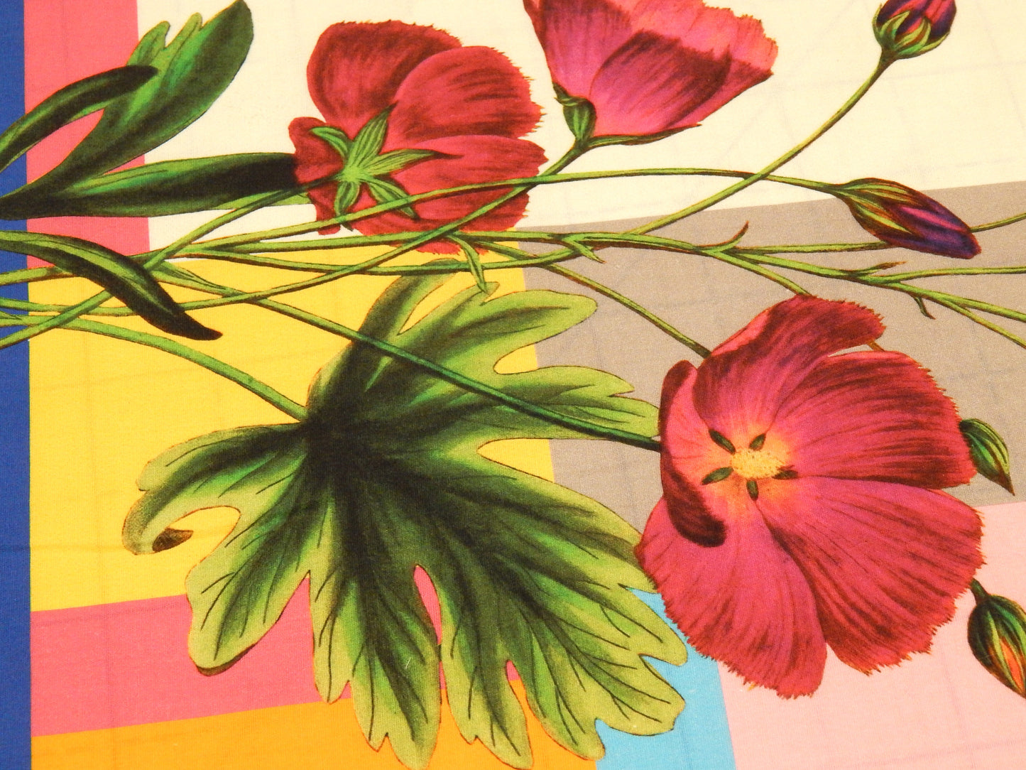 Flowers in Art Major Stretch Cotton Sateen