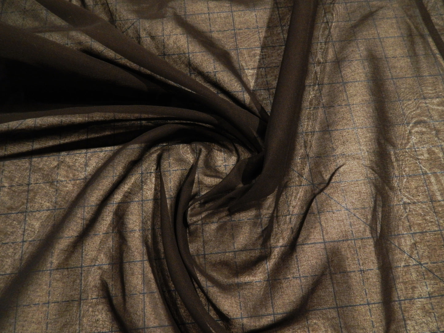 Black Cotton Voile