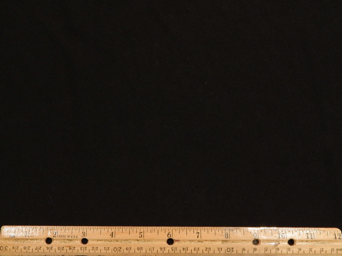 100% Cotton Black Sweatshirt Fleece