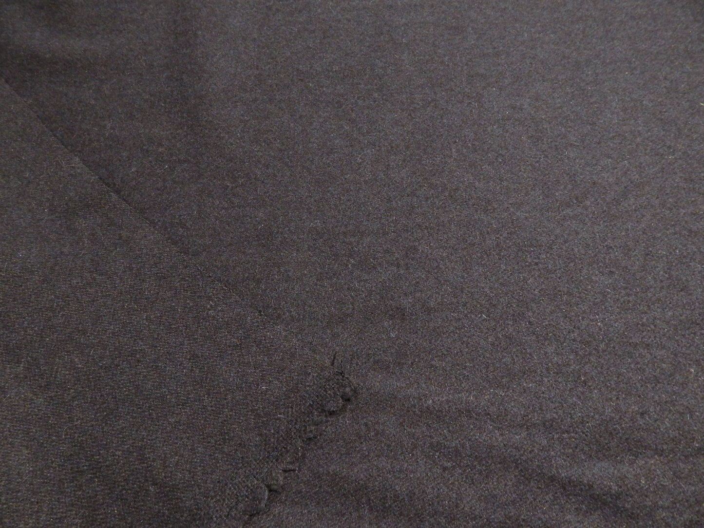 Dark Navy Finnish Wool Melton