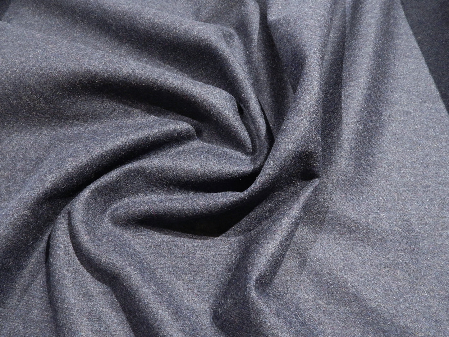 Indigo Blue Finnish Wool Melton